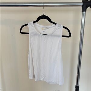 Zella White Crop Top
